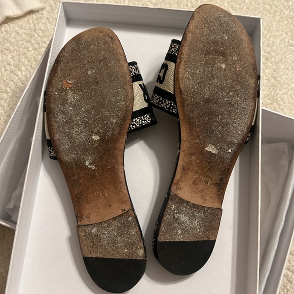 Christian Dior Dway slides 37.5 - Picture 2 of 5